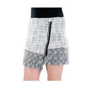 Rachel Roy Wrap Mini Skirt, Sz 10, Zipper Detail